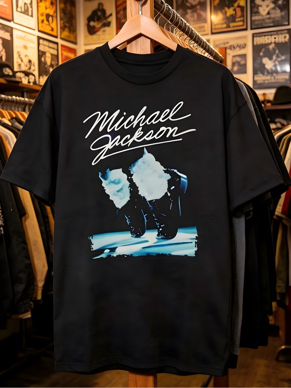 90s Vintage Michael Jackson Shirt, King of Pop Graphic T-shirt